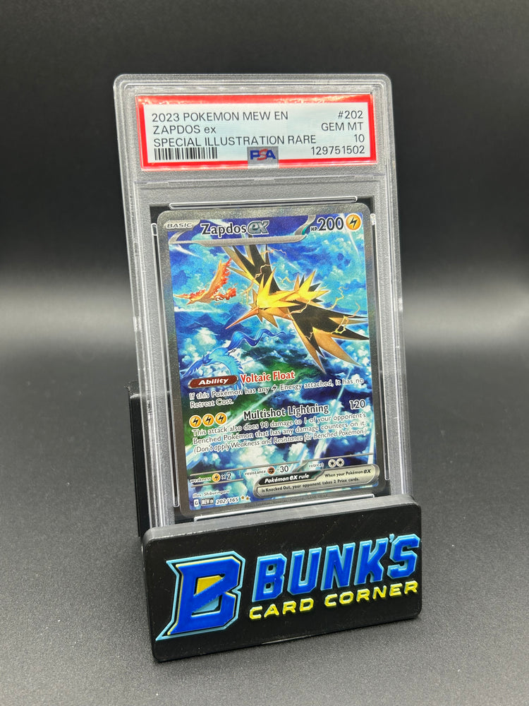 Zapedos Ex SIR 151 PSA 10