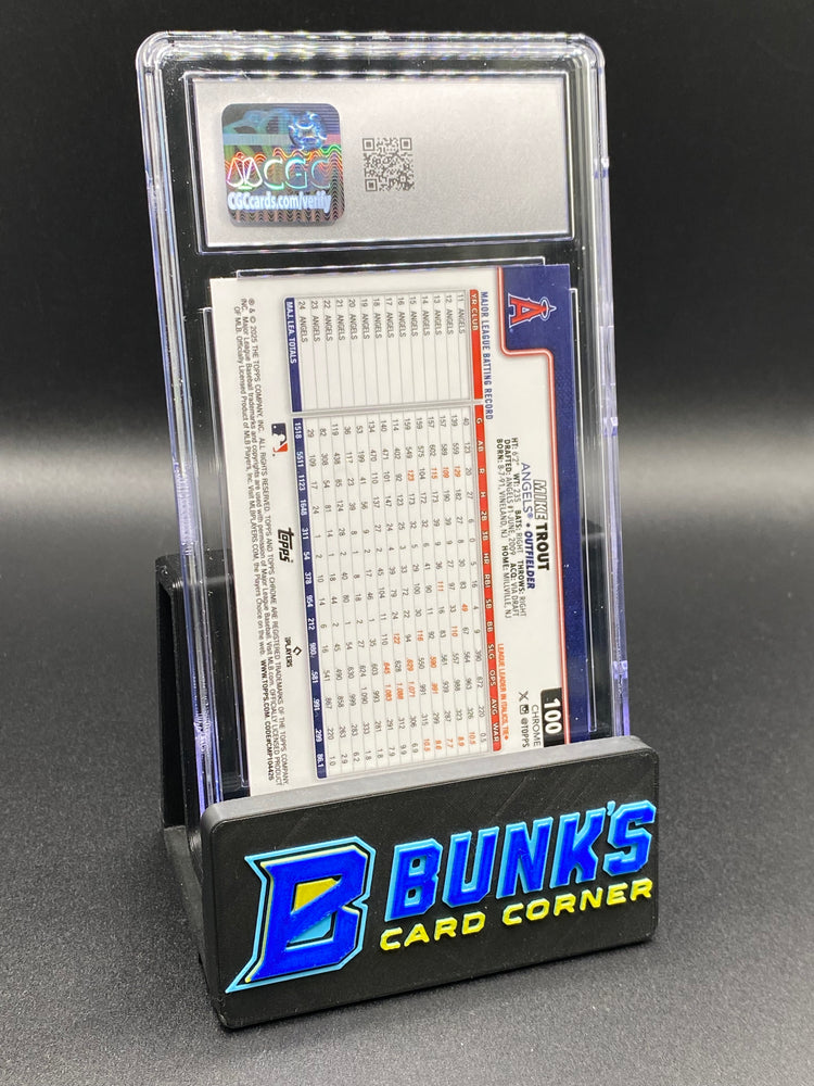 2025 Mike Trout Raywave Ref. CGC 10