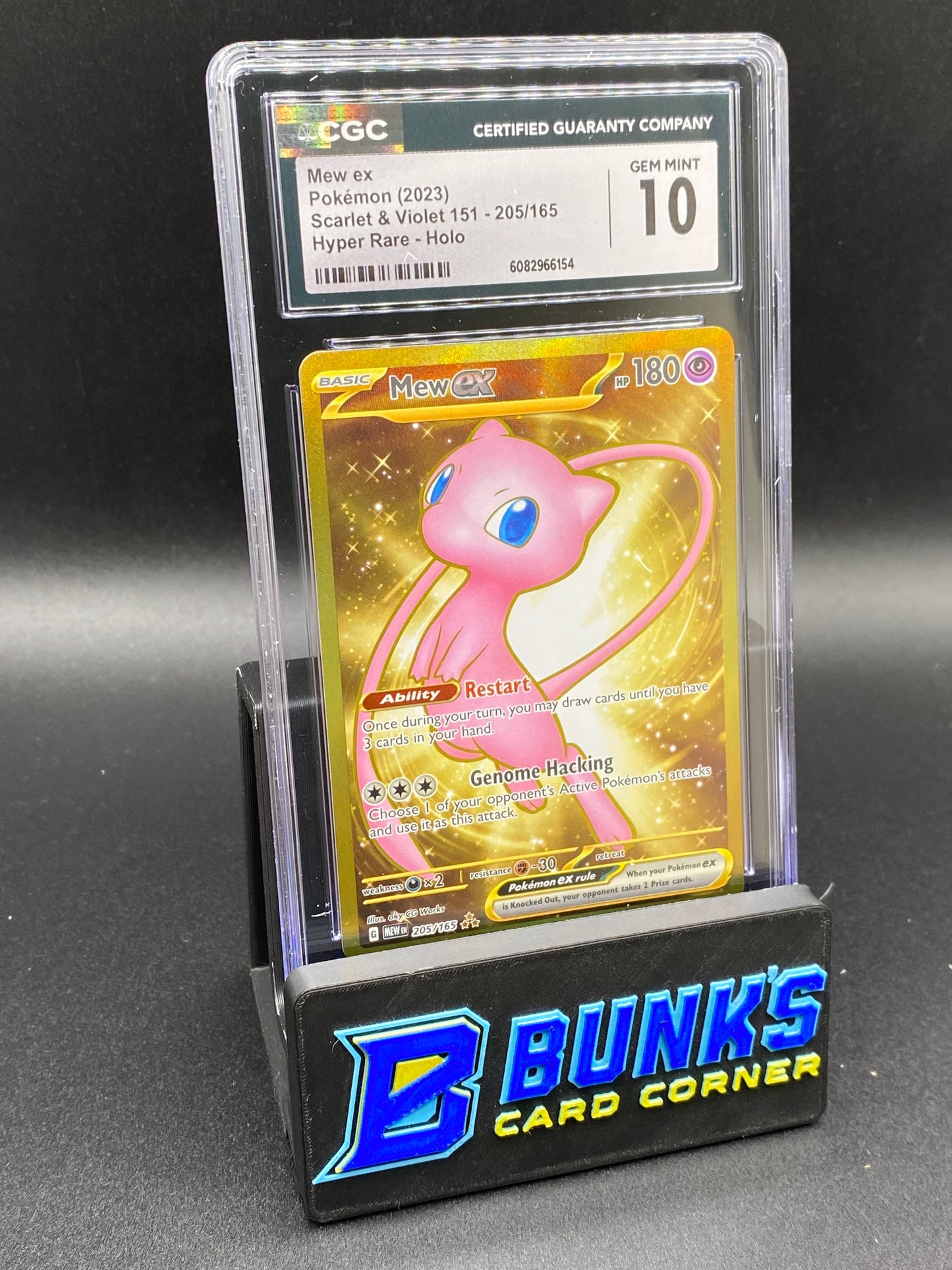 Mew Ex Hyper Rare Scarlet & Violet 151 CGC 10