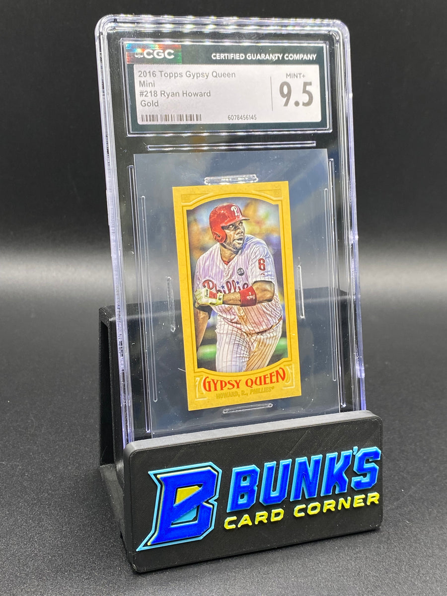 2016 Ryan Howard Mini Gold CGC 9.5 SP