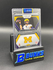 2024 JJ McCarthy Autographs Draft Picks Auto 8/75