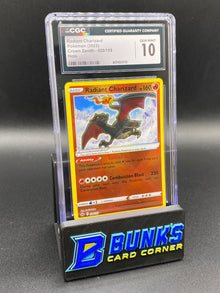 Radiant Charizard Crown Zenith CGC 10