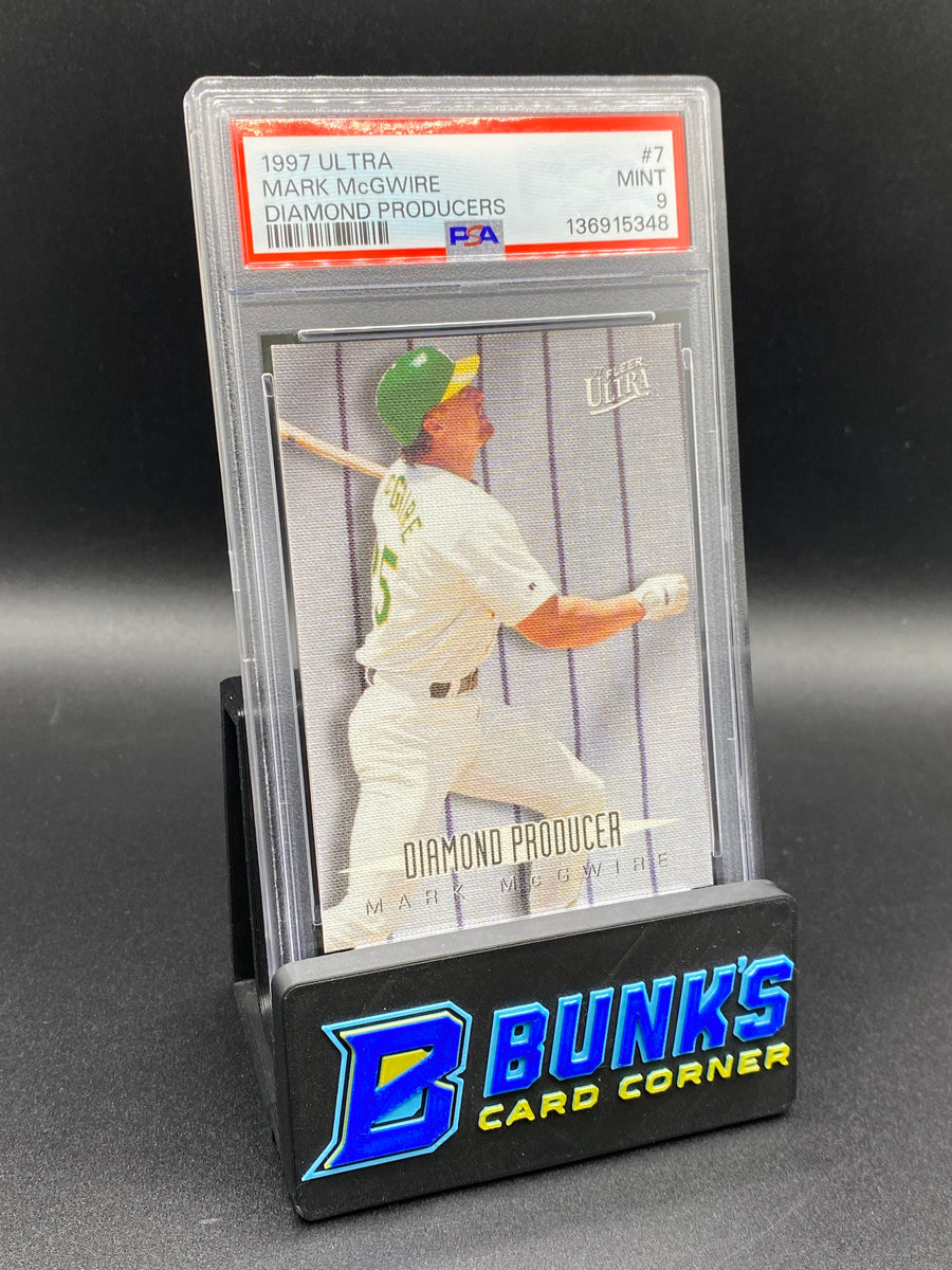 1997 Mark McGwire Diamond Producers PSA 9 POP 4