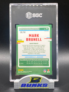 2023 Mark Brunell Purple Prizm 50/50 SGC 10