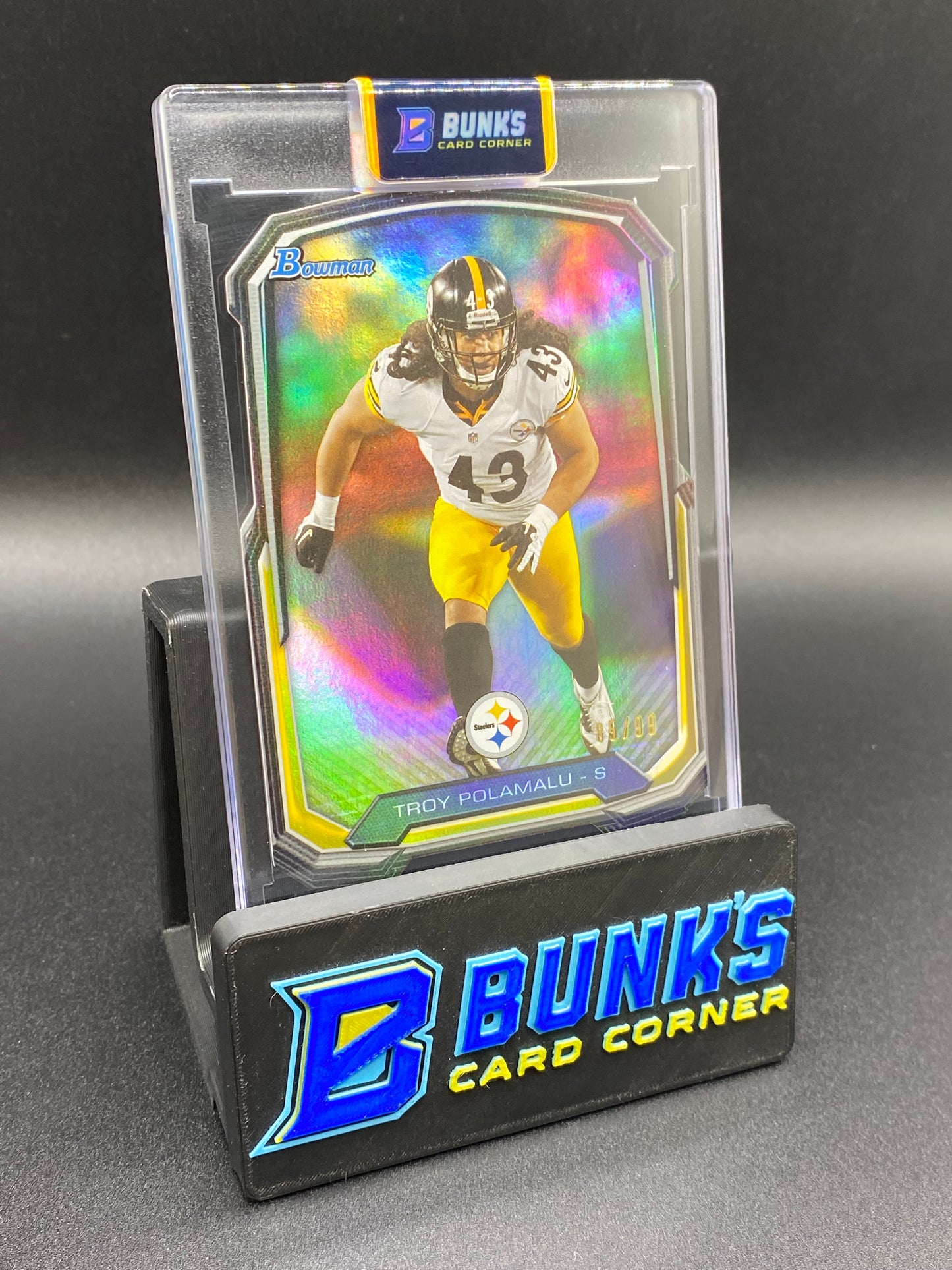 2013 Troy Polamalu Bowman 85/99