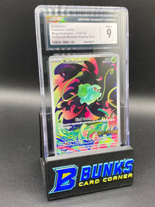Bulbasaur Mega Evolution Stamp CGC 9