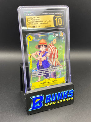 Monkey D. Luffy Promo CGC  10
