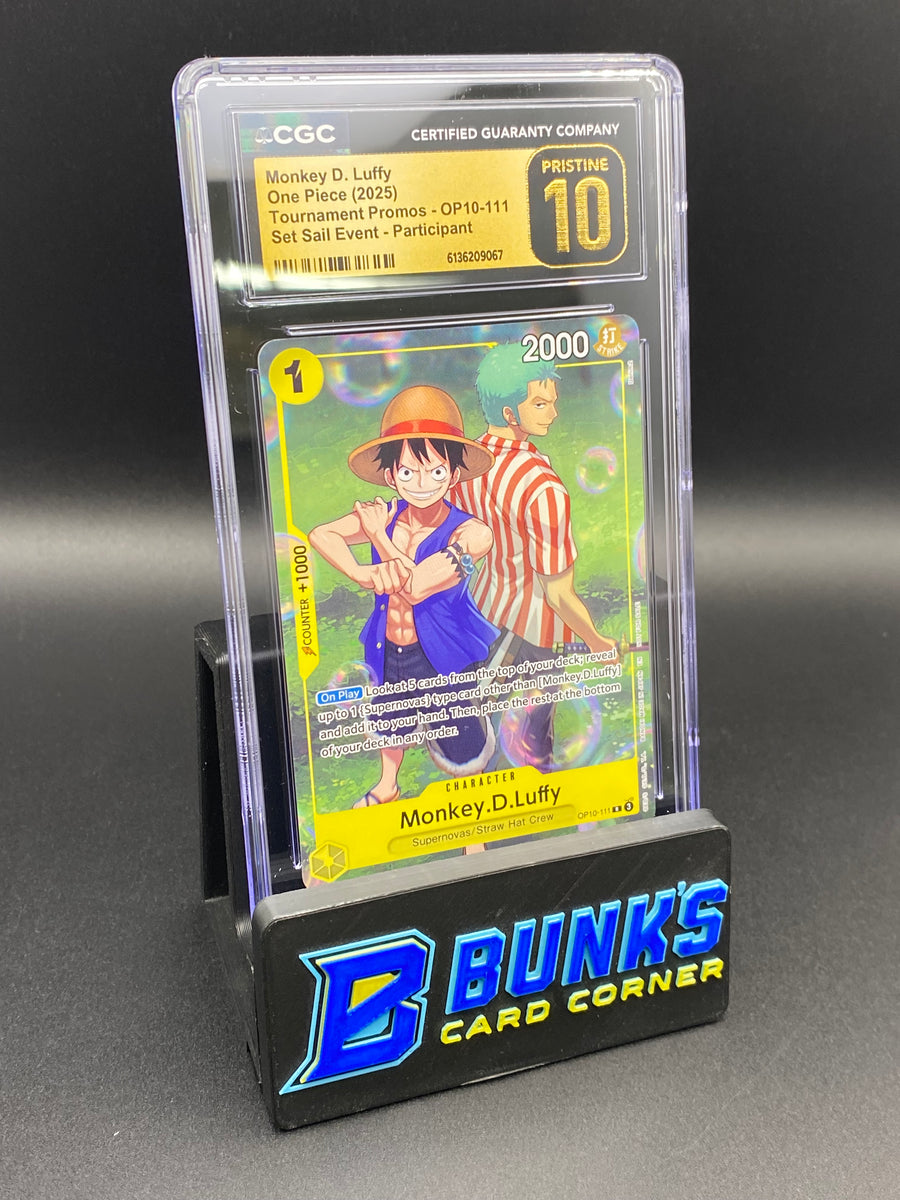 Monkey D. Luffy Promo CGC  10