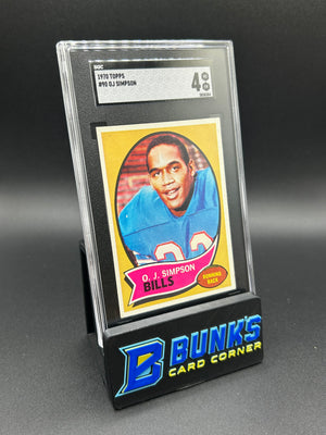 1970 O.J. Simpson Topps SGC 4