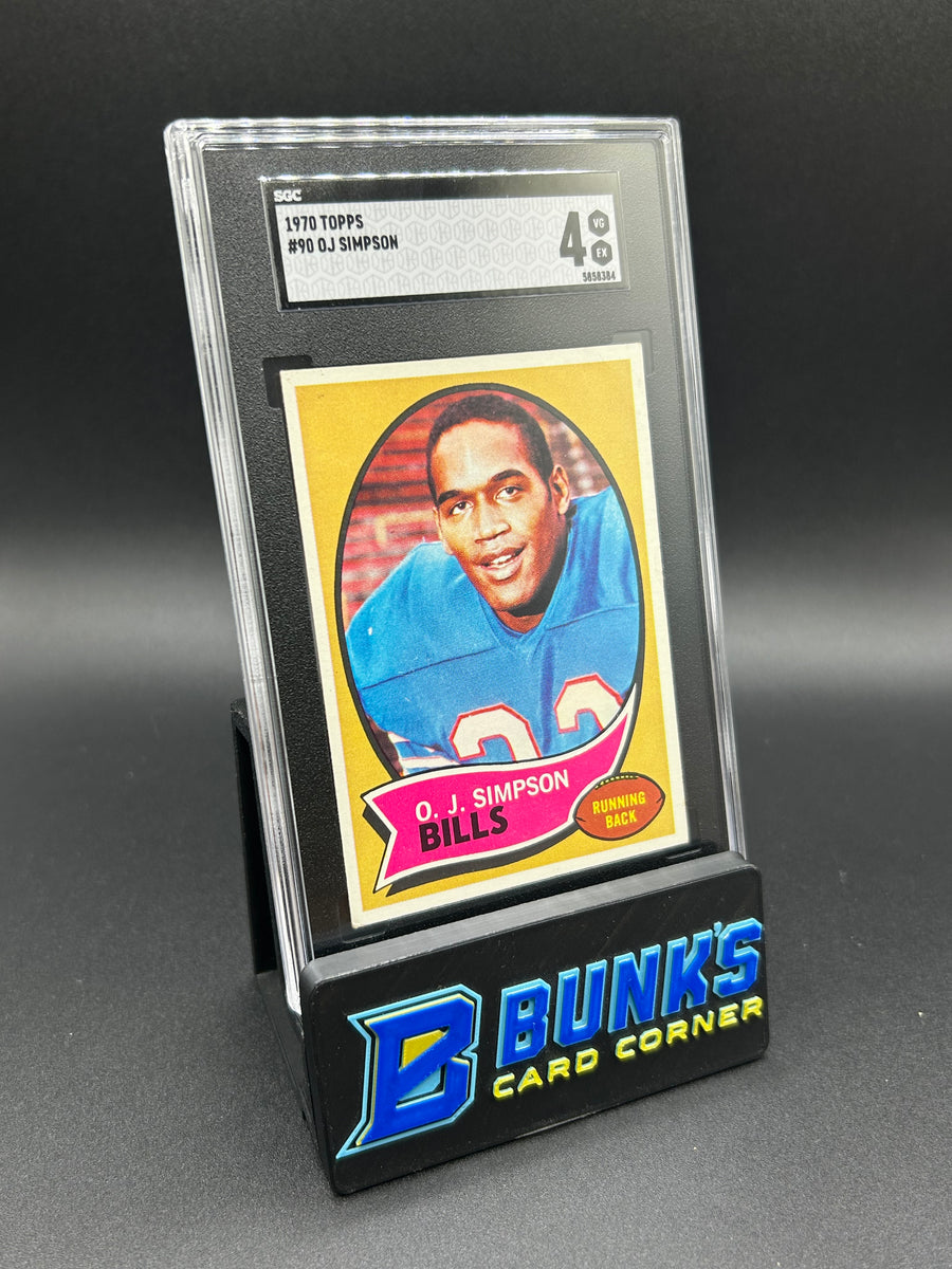 1970 O.J. Simpson Topps SGC 4