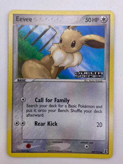 Eevee Ex Delta Species Holo DMG