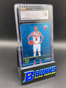 2021-22 Lonzo Ball FOTL Platinum 3/3 CGC 10