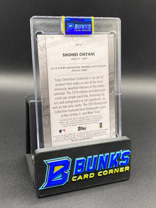 2021 Shohei Ohtani Auto Facsimile Reprint Auto Card Damaged