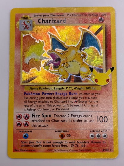 Charizard Celebrations NM