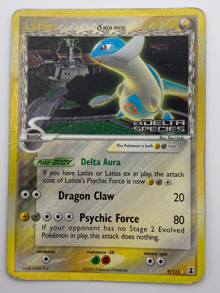 Latios Reverse Holo Delta Species HP