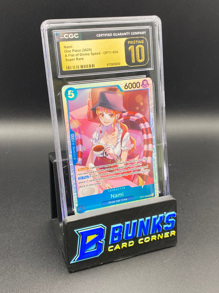 Nami Super Rare OP11-054 CGC PRISTINE 10