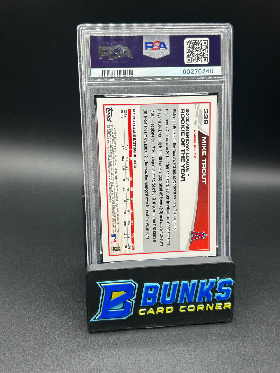 2013 Mike Trout Topps PSA 10