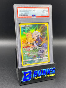 Pikachu Trainer Gallery Lost Origin PSA 10