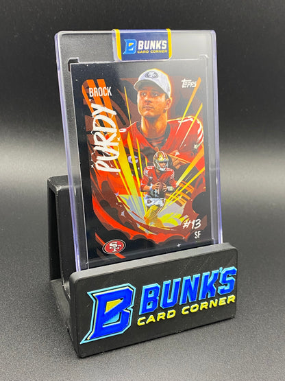 2025 Brock Purdy Topps Ultra Violet