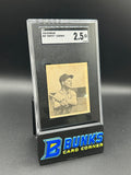 1948 "Whitey" Lockman Bowman #30 SGC 2.5