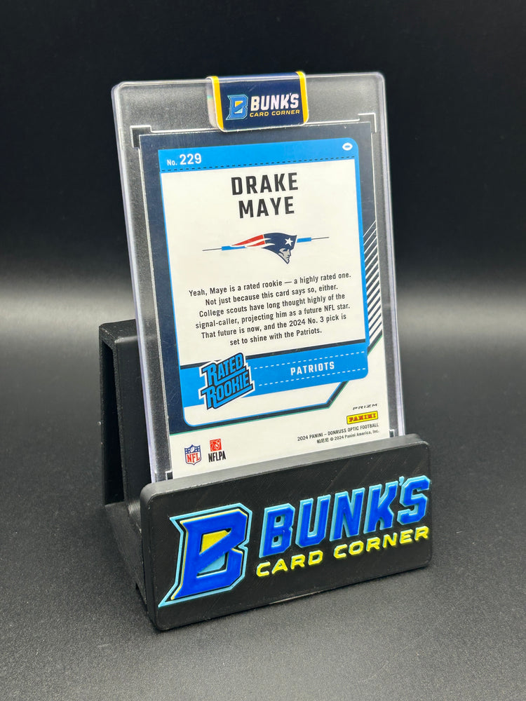 2024 Drake Maye Panini Donruss Optic Rated Rookie