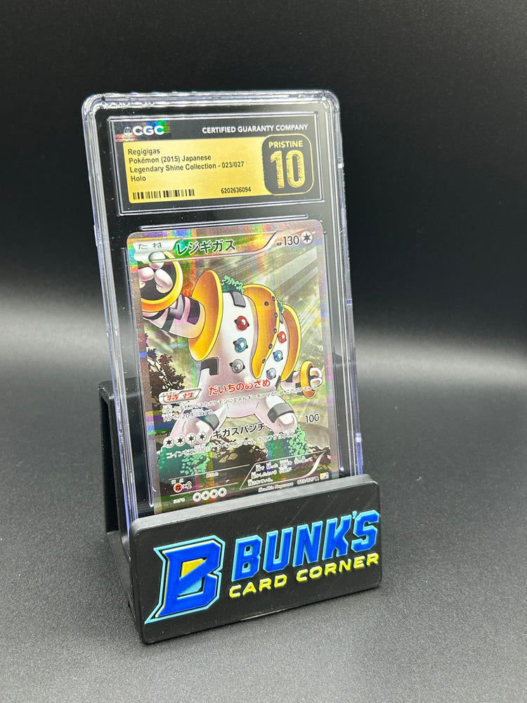 Regigigas Legendary Shine Collection CGC Pristine 10 Japanese