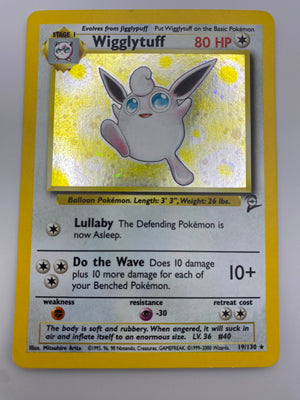 Wigglytuff Holo Base Set 2 LP