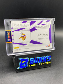 2024 JJ McCarthy 10/49 Rc Immaculate Standard Patch