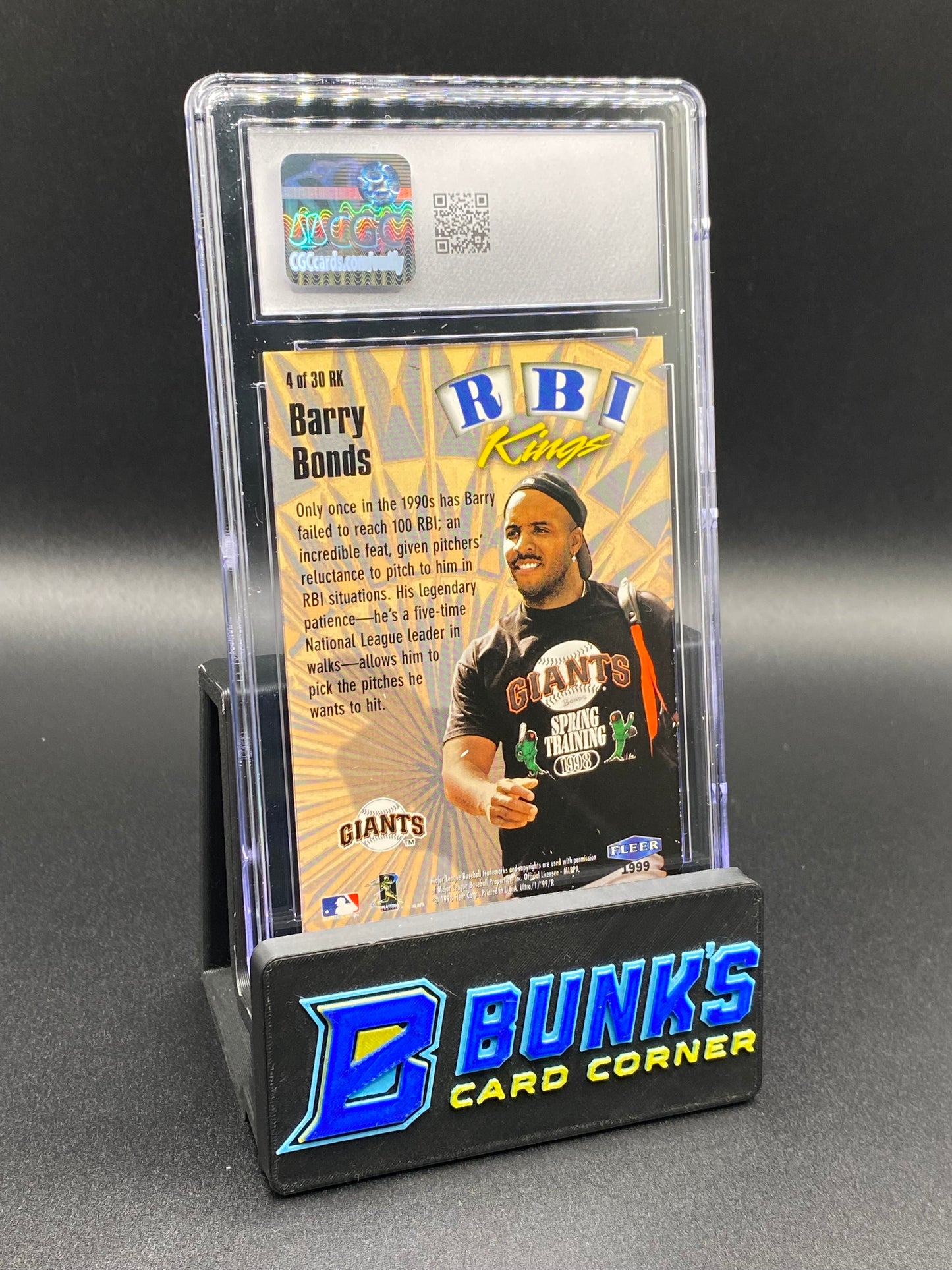 1999 Barry Bonds RBI Kings CGC 9.5 SP