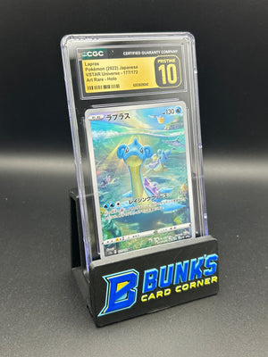 Lapras Art Rare CGC Pristine 10 Japanese