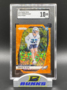 2024 Cooper DeJean Rookie Card Disco Prizm (Box B8)