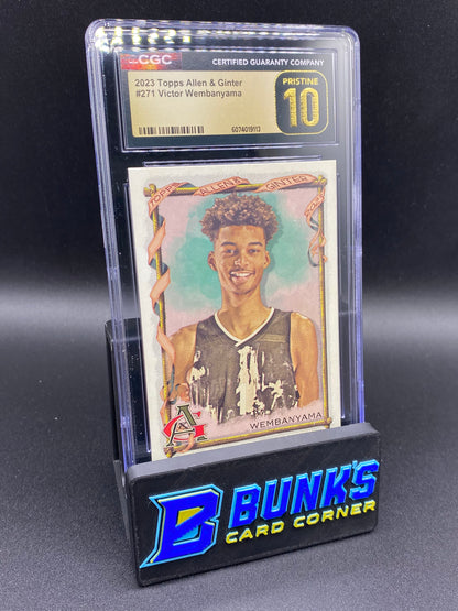 2023 Victor Wembanyama CGC PRISTINE 10