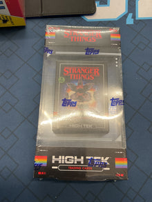 Stranger Things Topps High-Tek Hobby Box