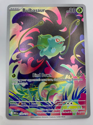 Bulbasaur Illustration Rare Mega Evolution NM