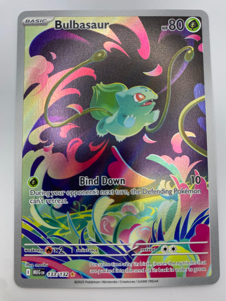 Bulbasaur Illustration Rare Mega Evolution NM