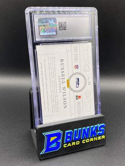2013 Russell Wilson Pro Bowl Materials 94/99 CGC 10
