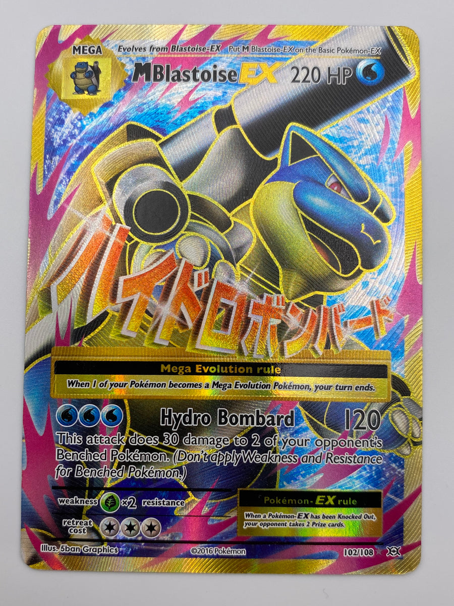 Mega Blastoise Ex Full Art Evolutions MP