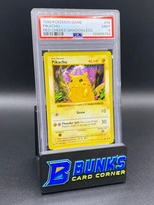 Pikachu Red Cheeks Shadowless PSA 9