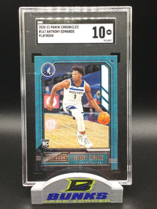 2020-21 Anthony Edwards Rookie Card Playbook (Box B11)