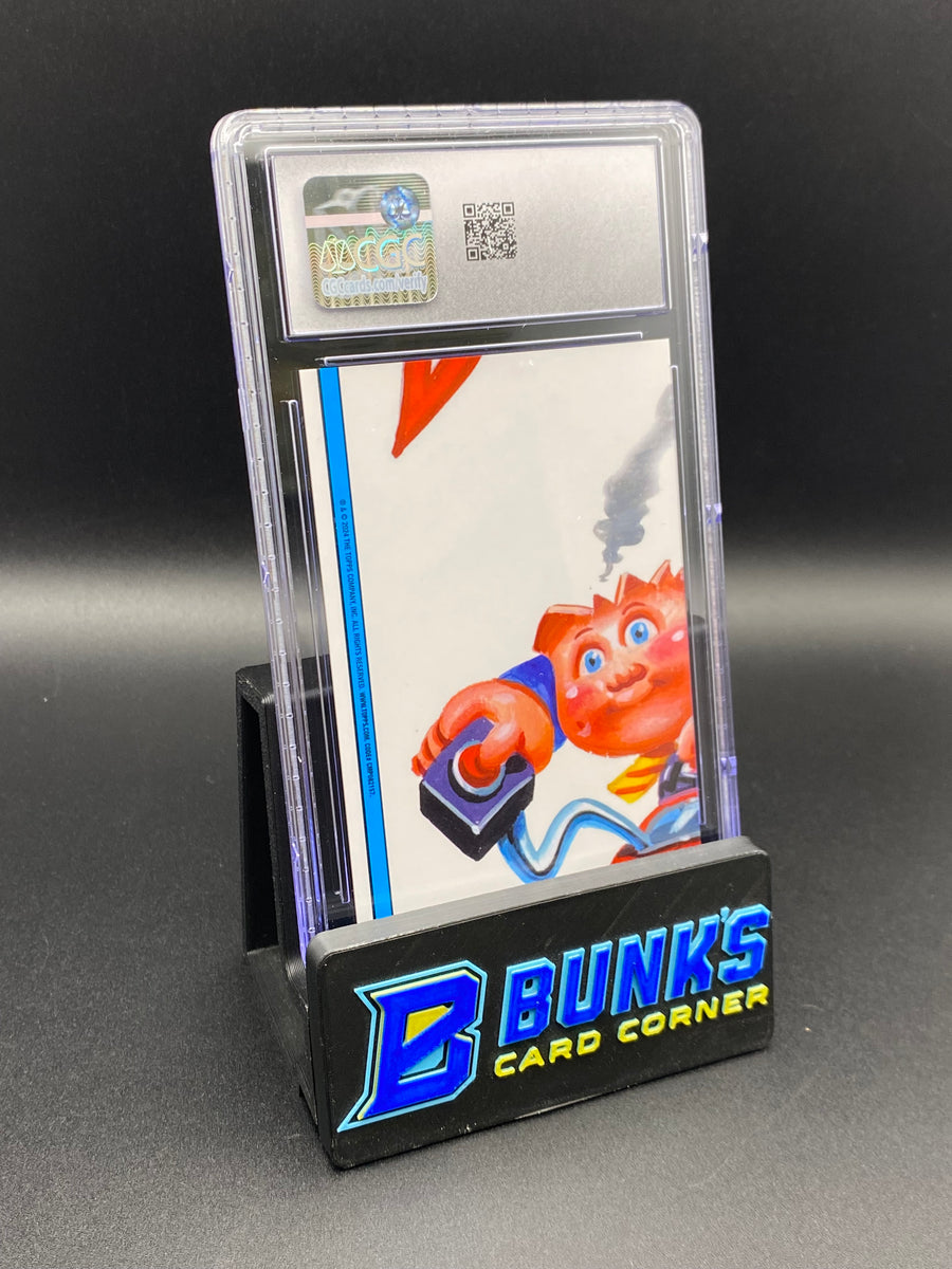 Christmas Slay Blue Wave Refractor CGC 9.5