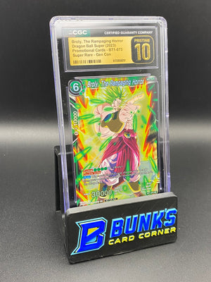 Broly Super Rare Promo CGC PRISTINE 10