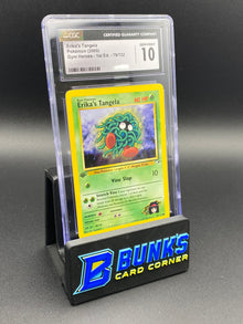 Erika's Tangela Gym Heroes 1st Edition CGC 10