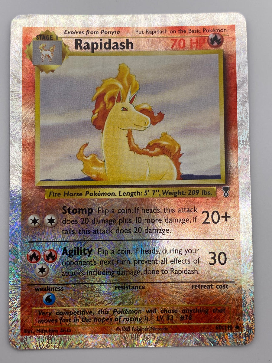 Rapidash Reverse Holo Legendary Collection LP/MP