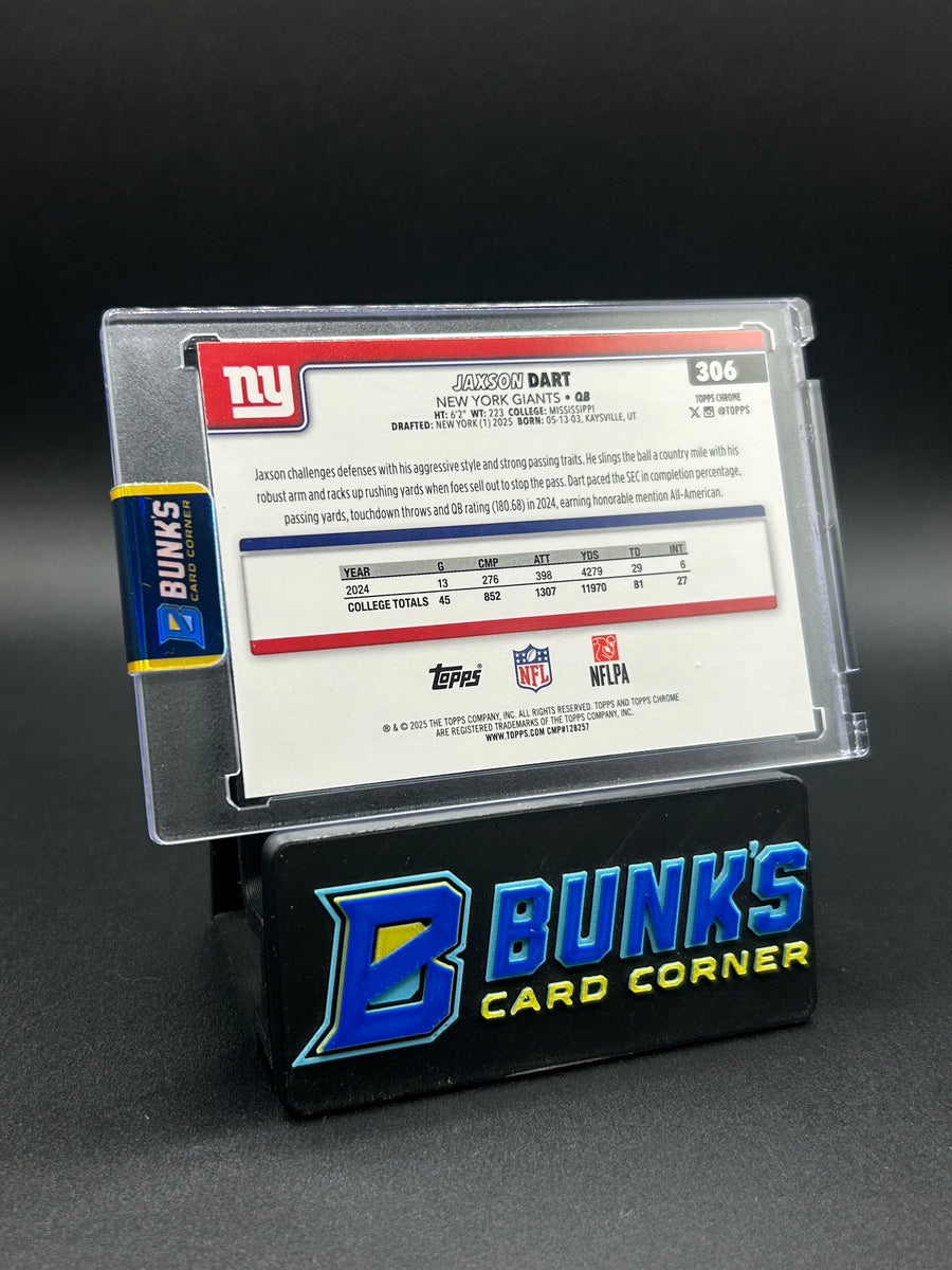 2025 Jaxson Dart Topps Chrome Pulsar RC