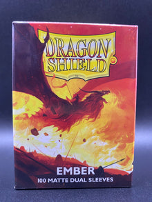 Dragon Shield 100 Sleeves Matte Dual Ember