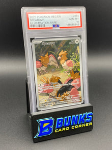 Spearow Illustration Rare Mega Evolutions PSA 10