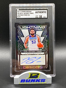 2021-22 Karl-Anthony Towns AUTOGRAPHED 45/49