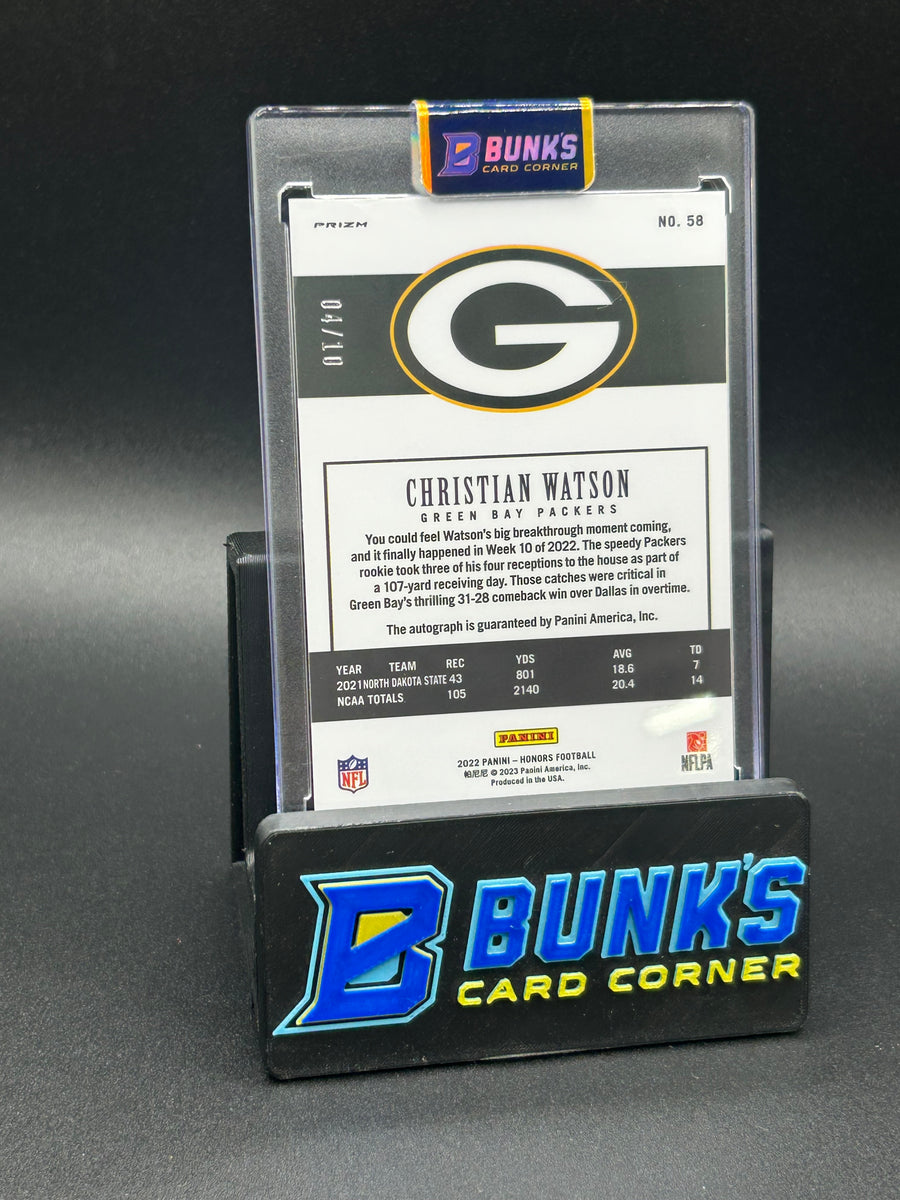 2022 Christian Watson Honors Blue Ice Auto 4/10 RC