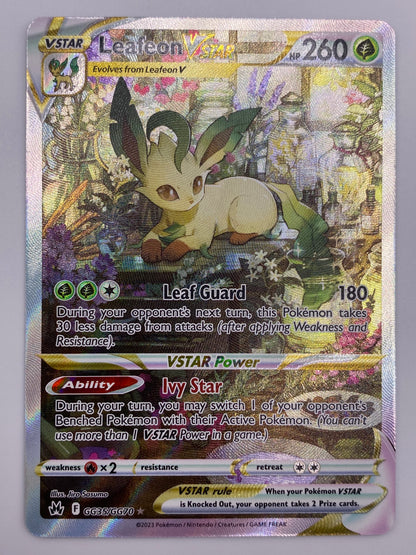 Leafeon Vstar Galarian Gallery Crown Zenith NM