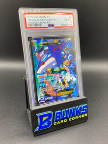 Team Aqua's Kyogre Ex Double Crisis PSA 6